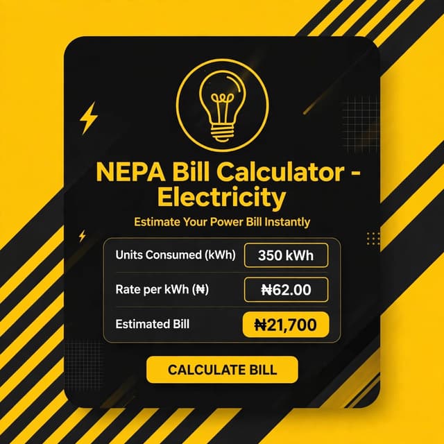 NEPA Bill Calculator - Electricity